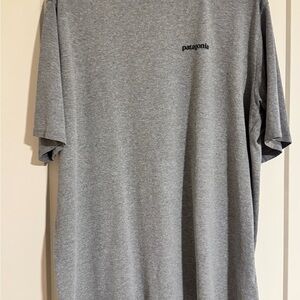 Patagonia Heather Gray Short Sleeve Tee